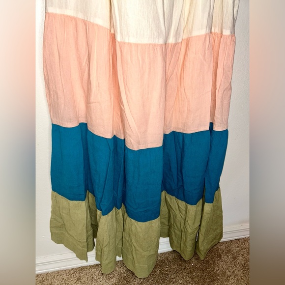 NWT Old Navy Colorblock Sleeveless Maxi Dress Size Large - Picture 6 of 10